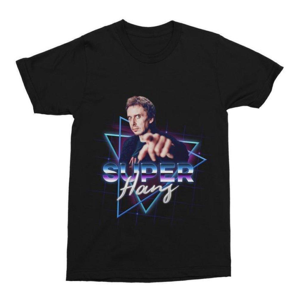 Super Hans Peep Show Retro Comedy Fan Graphic Unisex T-Shirt